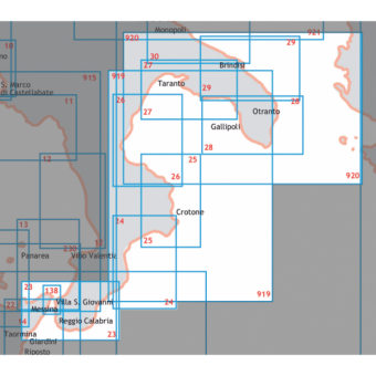 Istituto Idrografico Ionian Sea - From Capo Milazzo To Roccella Ionica