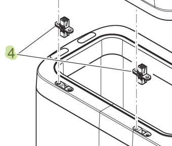 Isotherm SBE00230AA – Metal Lid Hinge for TB13 Portable Fridge/Freezer Travel Box