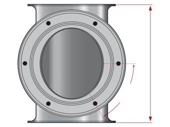 Lewmar 589110 - 140TT Stern Thruster Tunnel