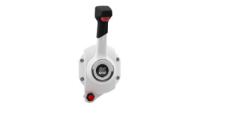 Ultraflex 43523C - B110W/KS Engine Control Side Mount White With Dead Man's Switch