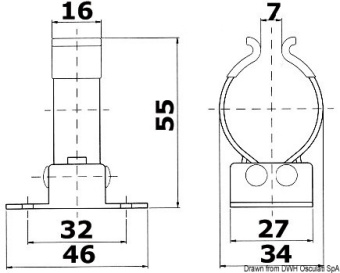 Osculati 34.357.00 - Stainless steel circlip