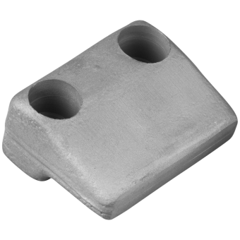 Tecnoseal BMW Sterndrive Mark 1 & 2 Zinc Engine Plate Anode 60 × 48 mm