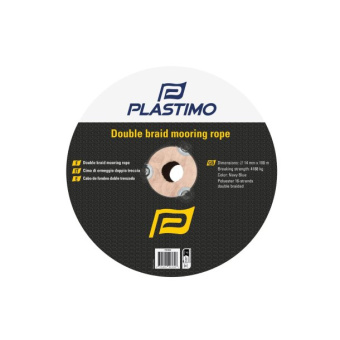 Plastimo Mooring 16 Plait Polyester Rope Ø8mm L200m - Navy