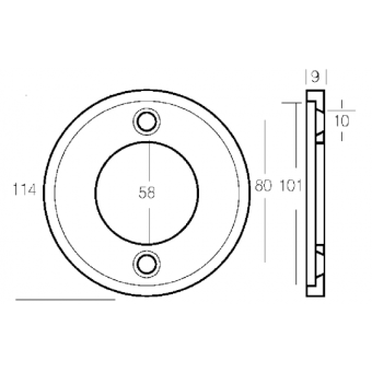 E. Polipodio Zinc Foot Collar For AQ 250-270