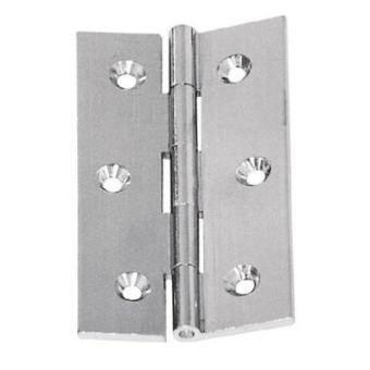 Plastimo 403996 - Rectangular Hinges, Chrome-plated Brass 60 x 40 mm