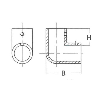 Bow Or Stern Corner 22 mm