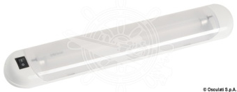 Osculati 13.554.00 - Fluorescent Light With Switch 12 V 8 W