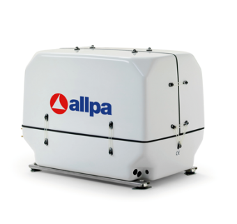 Allpa Marine Diesel Generator Set Model 'Paguro 5 SY', 5kva-4,5kw@3000 RPM, Air-/Water Cooling