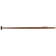 Allpa Wooden Flag Pole, Varnished, L=1000mm, Ø28mm, Base Ø22mm, With Nylon Cleat