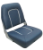 Folding Upholstered Boat Chair 'Coach', Blue