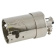 Hubbell HBL63CM65 Male Plug, 50A 125/250V, 3-Pole 4-Wire Grounding, Non-NEMA, Screw Terminal, Galvanized