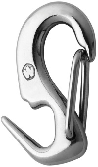 Wichard 2487 - Stainless Steel One Hand Sail Snap Length 65 mm