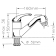 Elettrogas Aravon Mixer Tap With Shower
