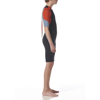 Plastimo P203727 - Essential 3/2mm Neoprene Wetsuit Shorty Kids Black/Red Size Y-M