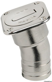 Osculati 20.454.03 - Square Diesel Deck Filler Short Version 38 mm