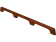 Eude Handrail 3-Loop Teak