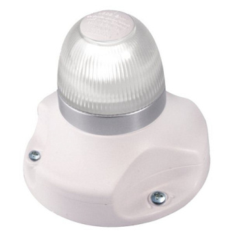 Hella Marine 2LT 980 910-111 - 2 NM White - Surface Mount - All Round Lamp - BSH Approved - White Housing