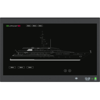 Lopolight 500-130-15" - 15" Marine Grade Touchscreen