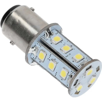 NauticLED BAY15D-BT18-CW - BAY15D 10-35VDC 3.6/25W Cool White Bulb