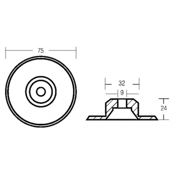E. Polipodio Zinc Ring Ref. 196630-02670