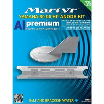 Martyr Aluminium Anode Kit For Yamaha 60-90HP