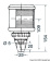 Osculati 11.420.07 - DHR Navigation Light 360° White 10 W