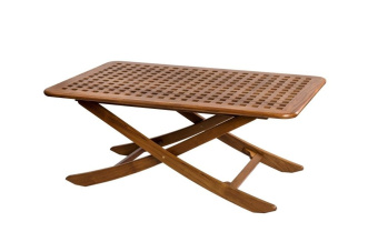 ARC Marine Foldable Table Ibiza 90 x 71 cm Unoiled