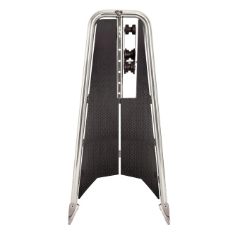 Båtsystem PB1200BL-V - Performance Bowsprit Black 1200mm with Anchor Roller Bracket P1308