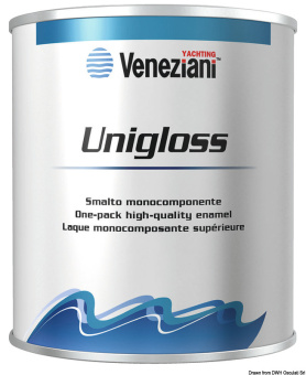 Osculati 65.005.01BS - VENEZIANI Unigloss Varnish Sky Blue 0.5l