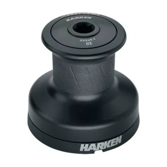 Harken 20.2PTP - Plain-Top Performa™ Winch AL/2 Speed 20.2PT Black
