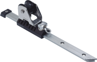 Antal 622.492 - Aluminum/Stainless Steel Genoa Car 32x6, With Sliding Inserts, 133x49x117mm, Swl 2800kg