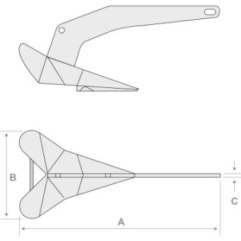 Anchor Delta Style Galva 5 kg