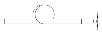 Hollex Hinge 50.8x50.8mm