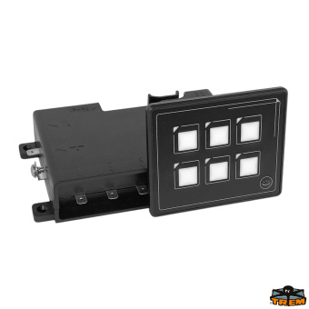 Trem L0606091 - Touch-Control Electric Panel 6 Utilities with Circuit Breaker