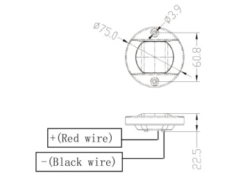 Talamex Sternlight Surface Mount SS Round LED