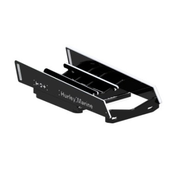 Hurley Marine H30+ Davit With Manual Winch - Black