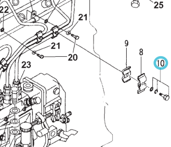 Northern Lights F182506025 - CLAMP/WASHER