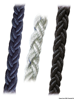 Osculati 06.458.16 - Square Line Braid Blue 16 mm (100m)