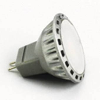 Dixplay MR11 8-35V 2W 120° Bulb - 3 Warm White LEDs - Ø35x33mm