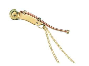 Talamex Bosun’s Whistle Brass With Chain