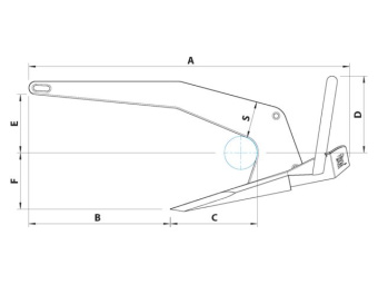 Rocna Anchor Stainless Steel 40kg