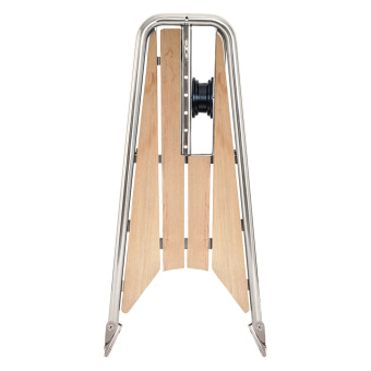 Båtsystem PB1200TE-S - Performance Bowsprit Teak 1200mm + Code-0 Kit, Anchor Roller PB11