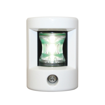 Lalizas 71302 - FOS LED 12 Stern Light 135°, Side Mounted, With White Housing