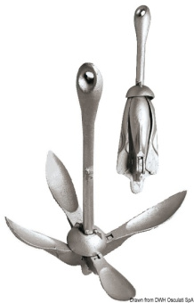 Osculati 01.139.32 - Grapnel Anchor 3.2 kg