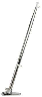Osculati 35.390.00 - Stainless Steel Flagstaff 14 x 400 mm with Chromed-ABS Base