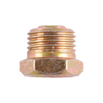 Hollow Nipple 1/4" Outer Thread Straight