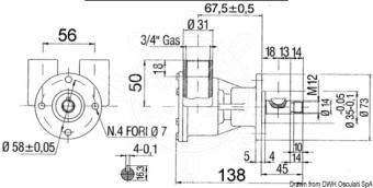 Osculati 16.059.00 - Nauco FPR044 Pump