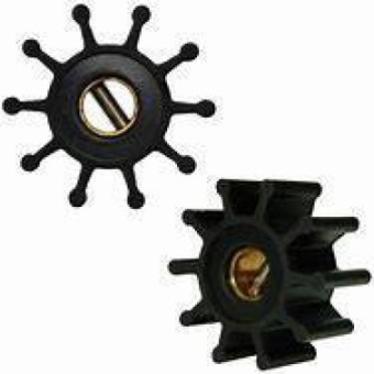 Jabsco 18673-0003 - Nitrile Impeller Ø13mm Slotted Shaft With 10 Blades Ø51mm
