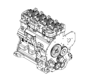 John Deere SE501786 - REMAN Complete Block Assembly