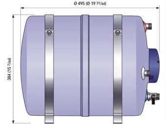 Quick B3 Boiler 15 Liter 220V/800 W